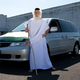 Illustration for article titled Here are some photos of historical figures and the cars they inspired